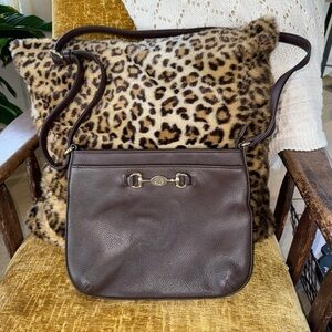 Giani Bernini Brown Pleather Purse Handbag NWOT